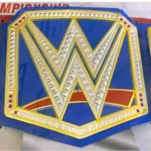 Kid’s WWE Universal Championship Blue Toy Title Belt.
